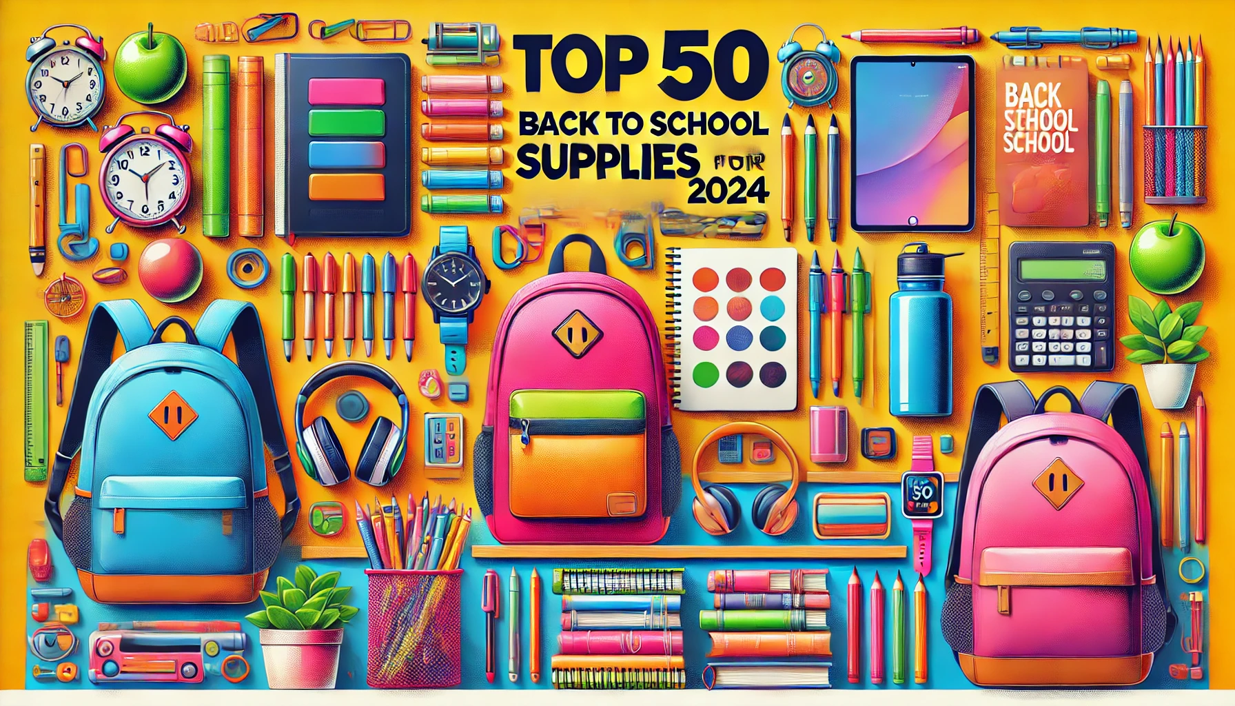 Top 50 Back-to-School Supplies for 2024